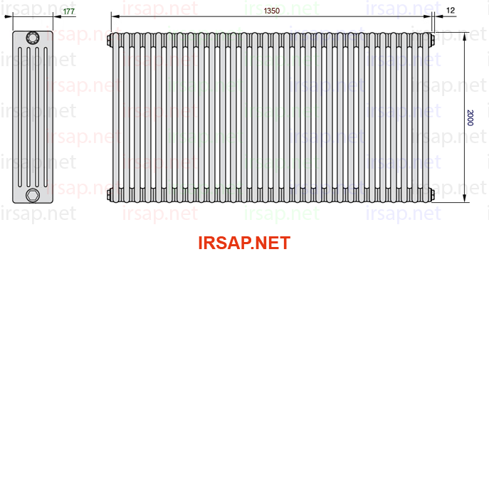 Радиатор IRSAP Tesi 52000/30 T22 CL 01